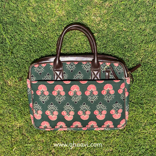 Big Butti Print Laptop Bag