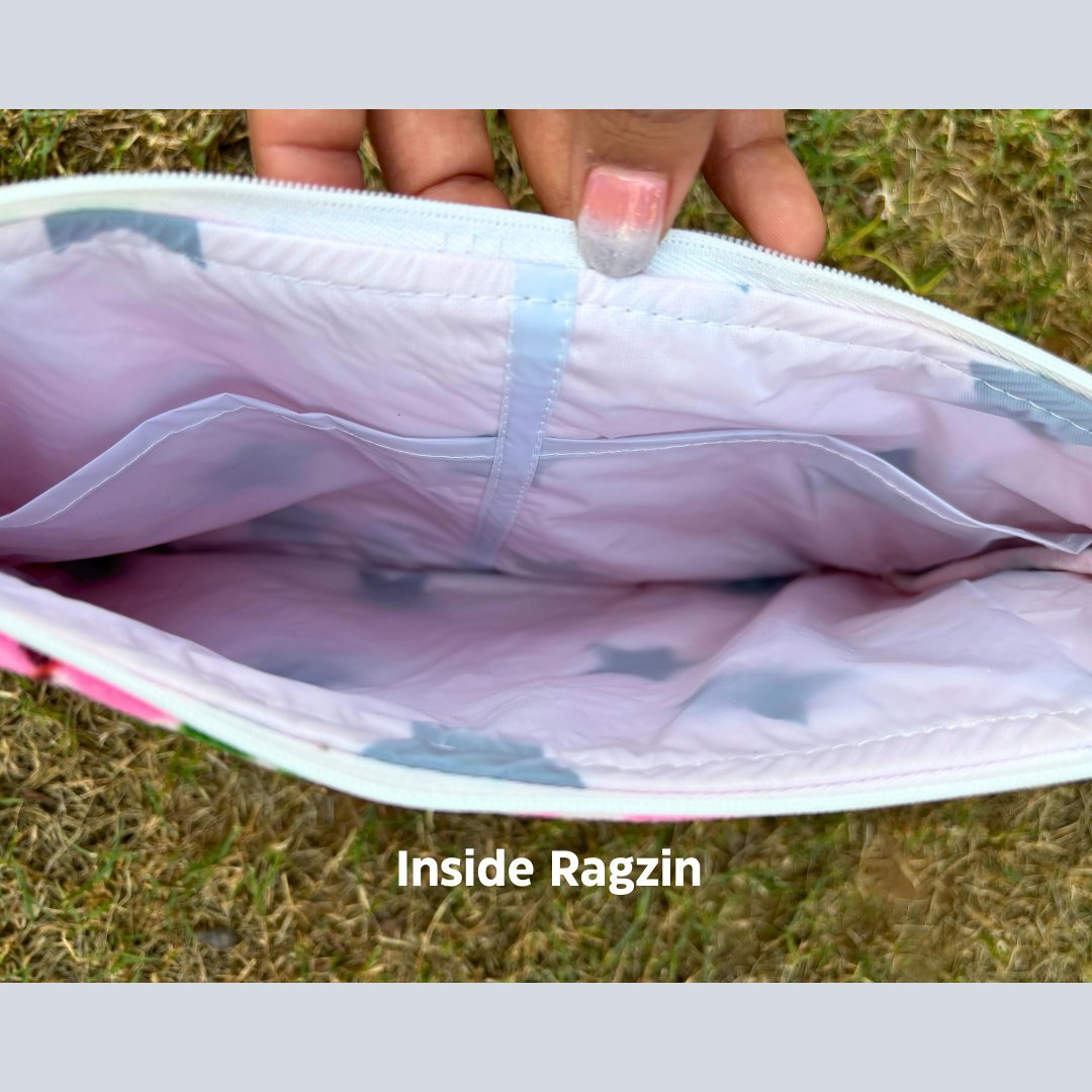 Envelope Shaped Velvet Pouches - Floral - GHAAVI.