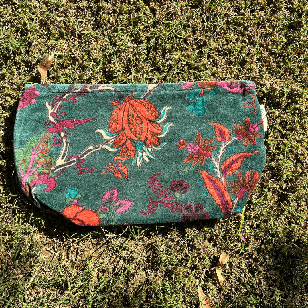 Floral Print XL pouches - GHAAVI.