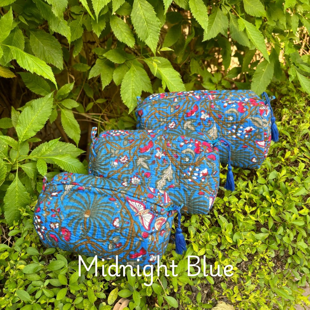 Jaal travel pouch sets of 3 - GHAAVI.