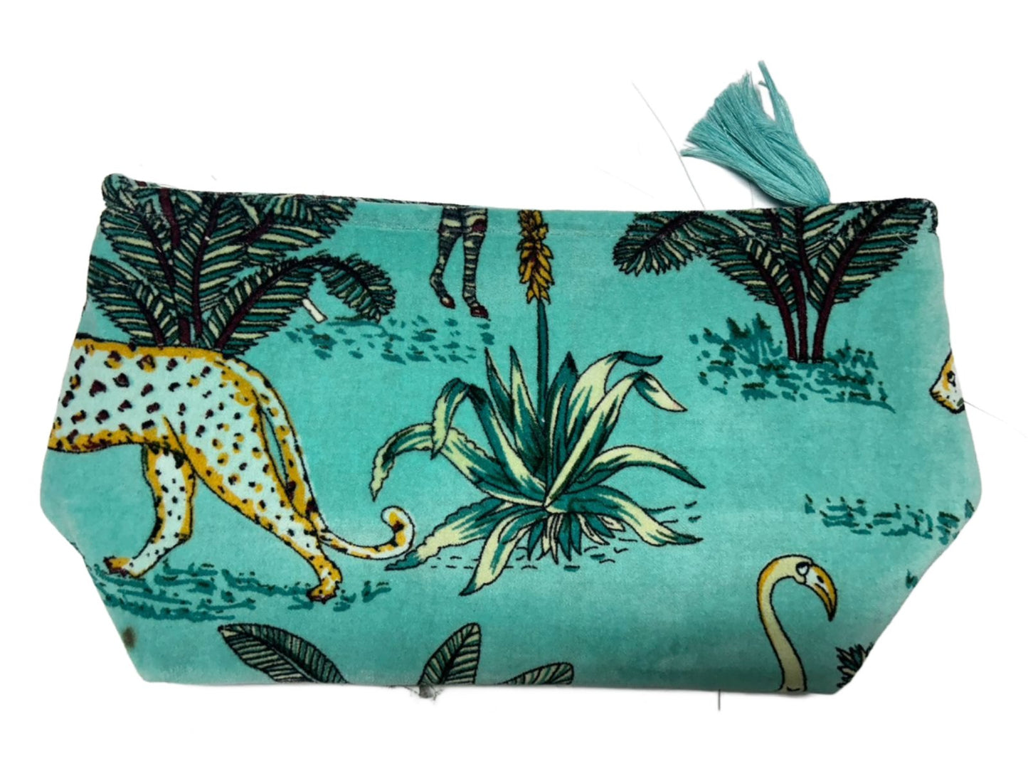 Jungle Print Velvet XL Pouches - 9 options - GHAAVI.