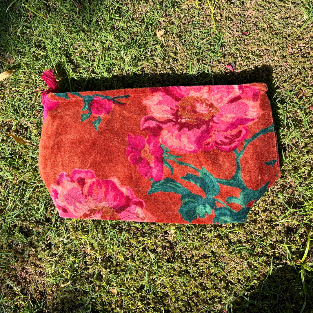 Floral Print XL pouches