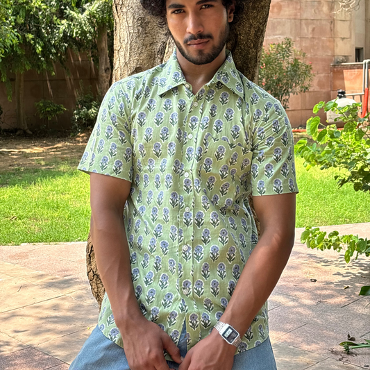 Green Butta short sleeve Shirt