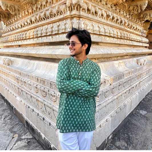 Hari Vaansh Men Short kurta