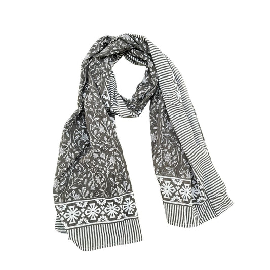 All Mix Hand block printed Scarfs - GHAAVI.