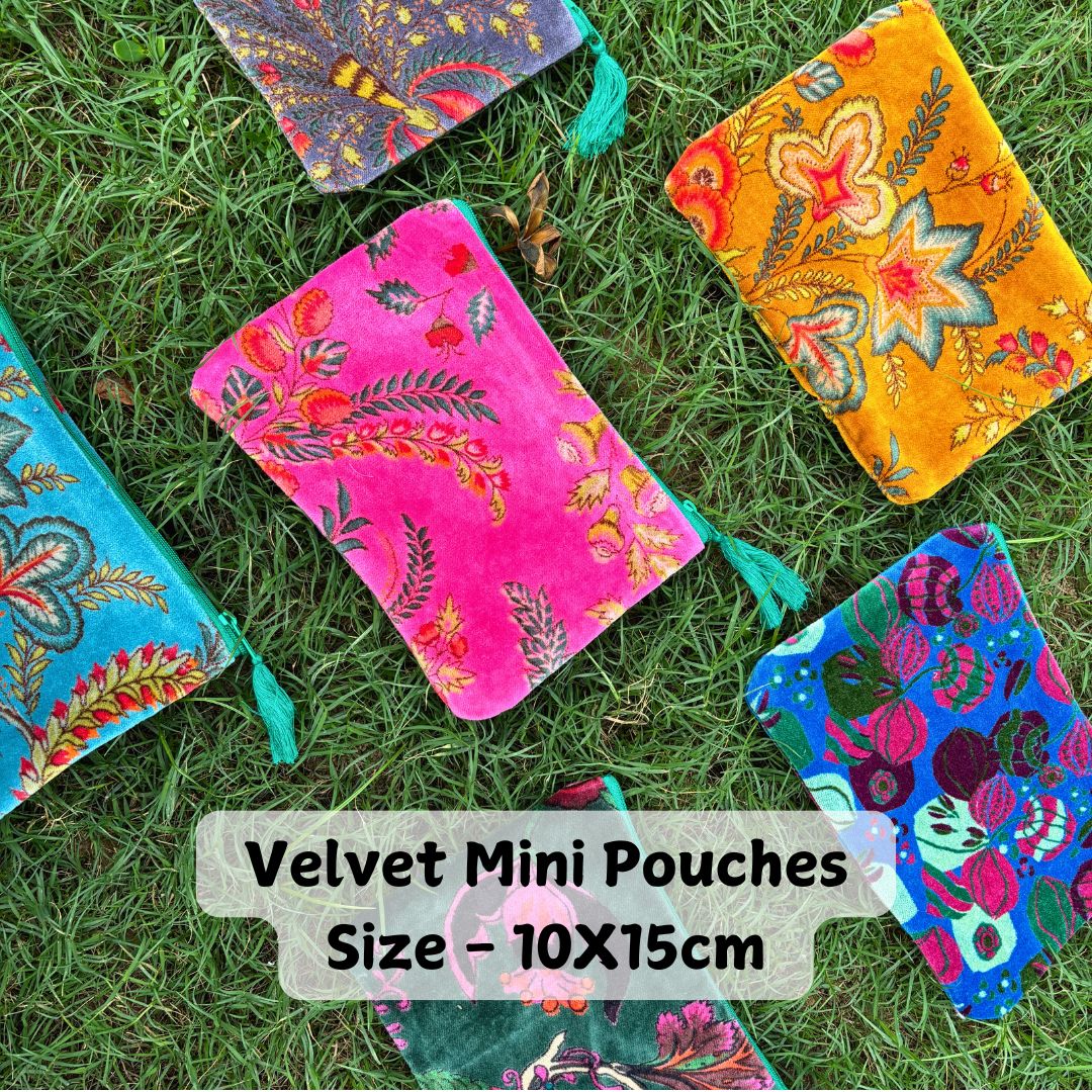 Velvet Mini Pouches