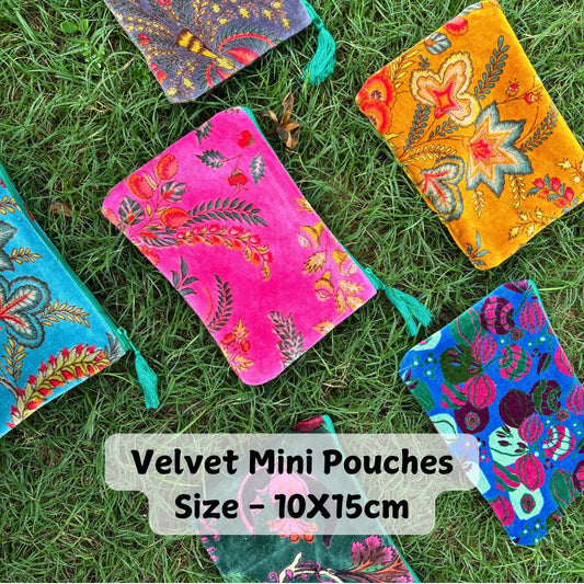 Velvet Mini Pouches