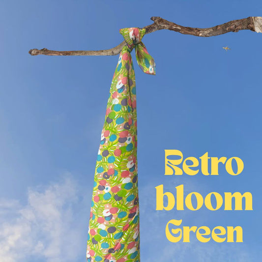 Retro Bloom - Green